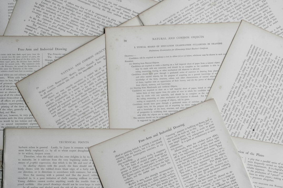 mystery novel pages